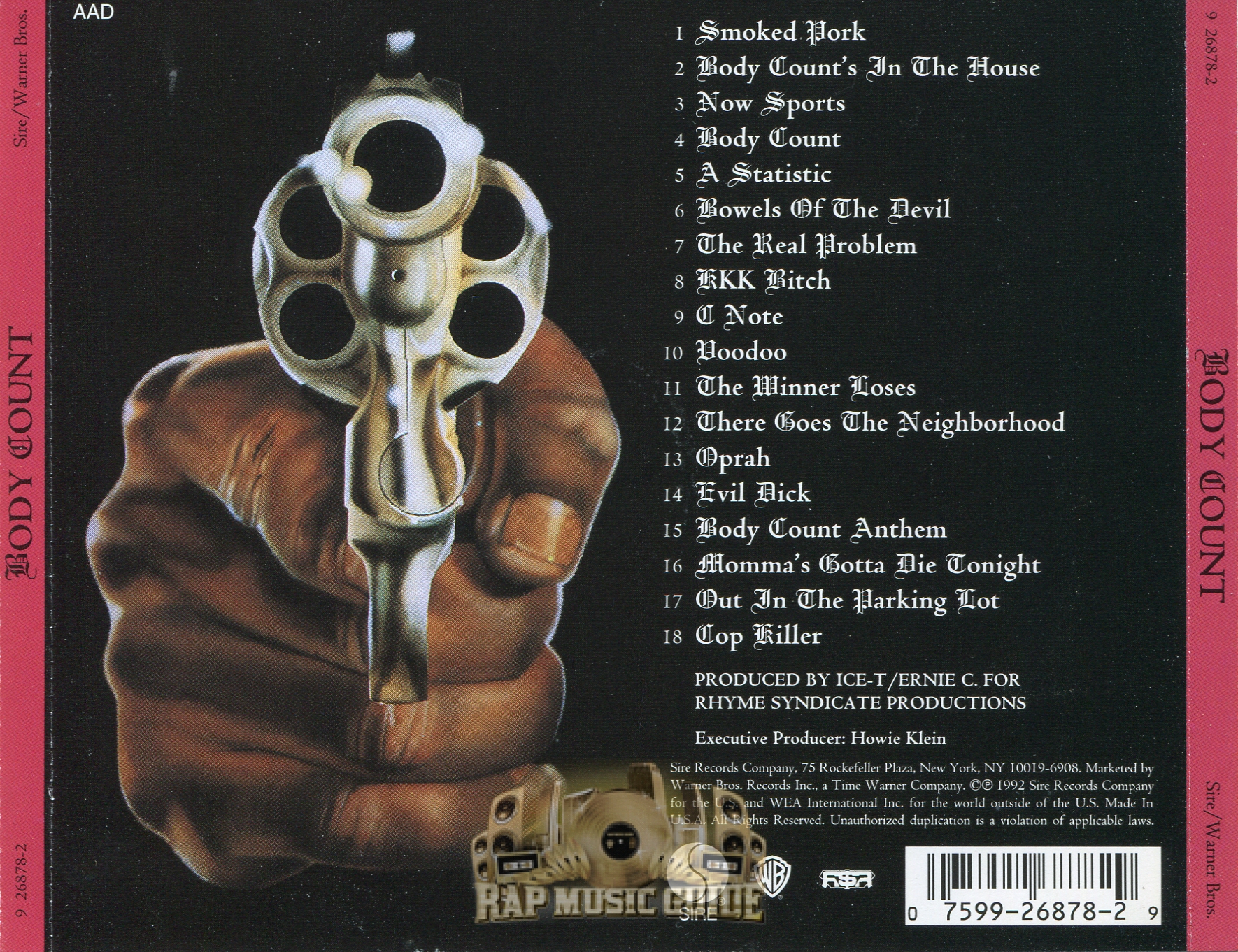 Body Count Body Count CD Rap Music Guide